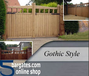 Five Bar Gates - Solid Wooden Gates